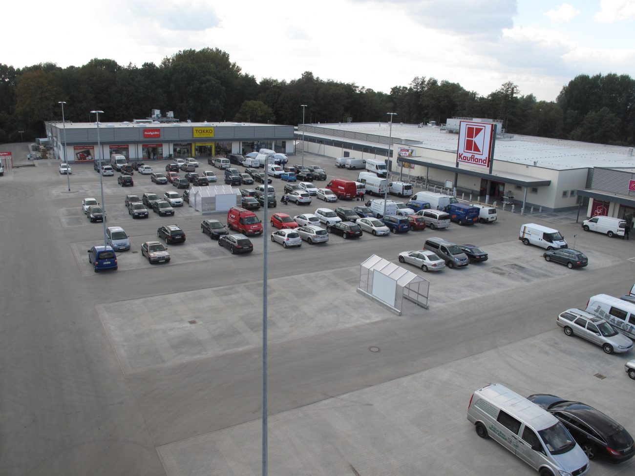 Einkaufszentrum Zossen • Bauunternehmen Frank Eichstädt GmbH